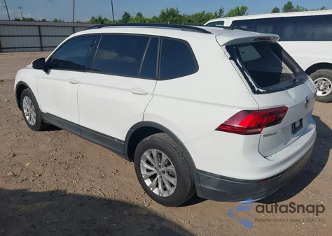 2020 Volkswagen Tiguan 2.0T S из США, поврежденный, VIN 3VV0B7AX2LM031753